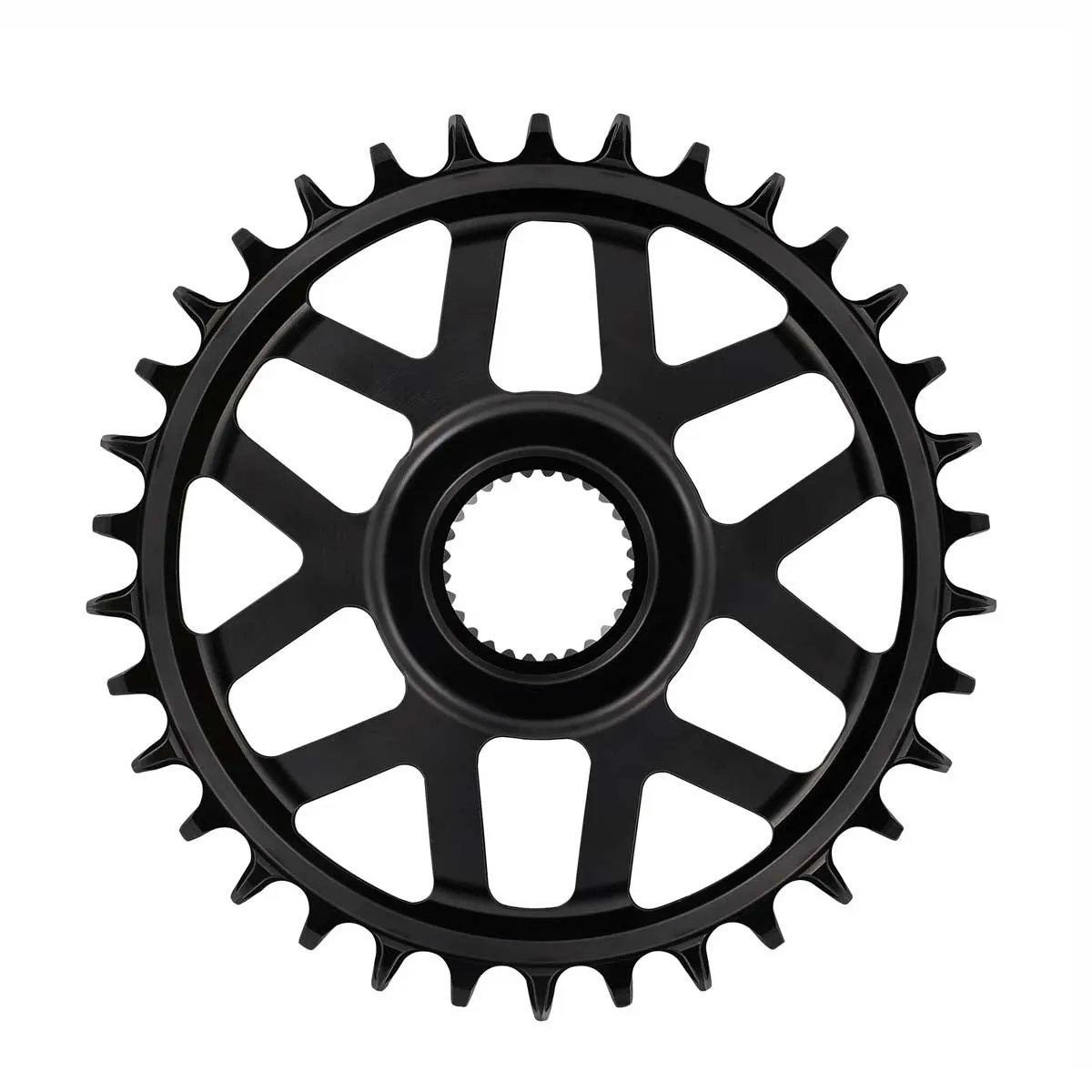 e*thirteen Helix R e-Spec Kettenblatt E-Bike Bosch CX Gen4 Direct-Mount | schwarz 11- 12-fach Alu Boost 34 Zähne