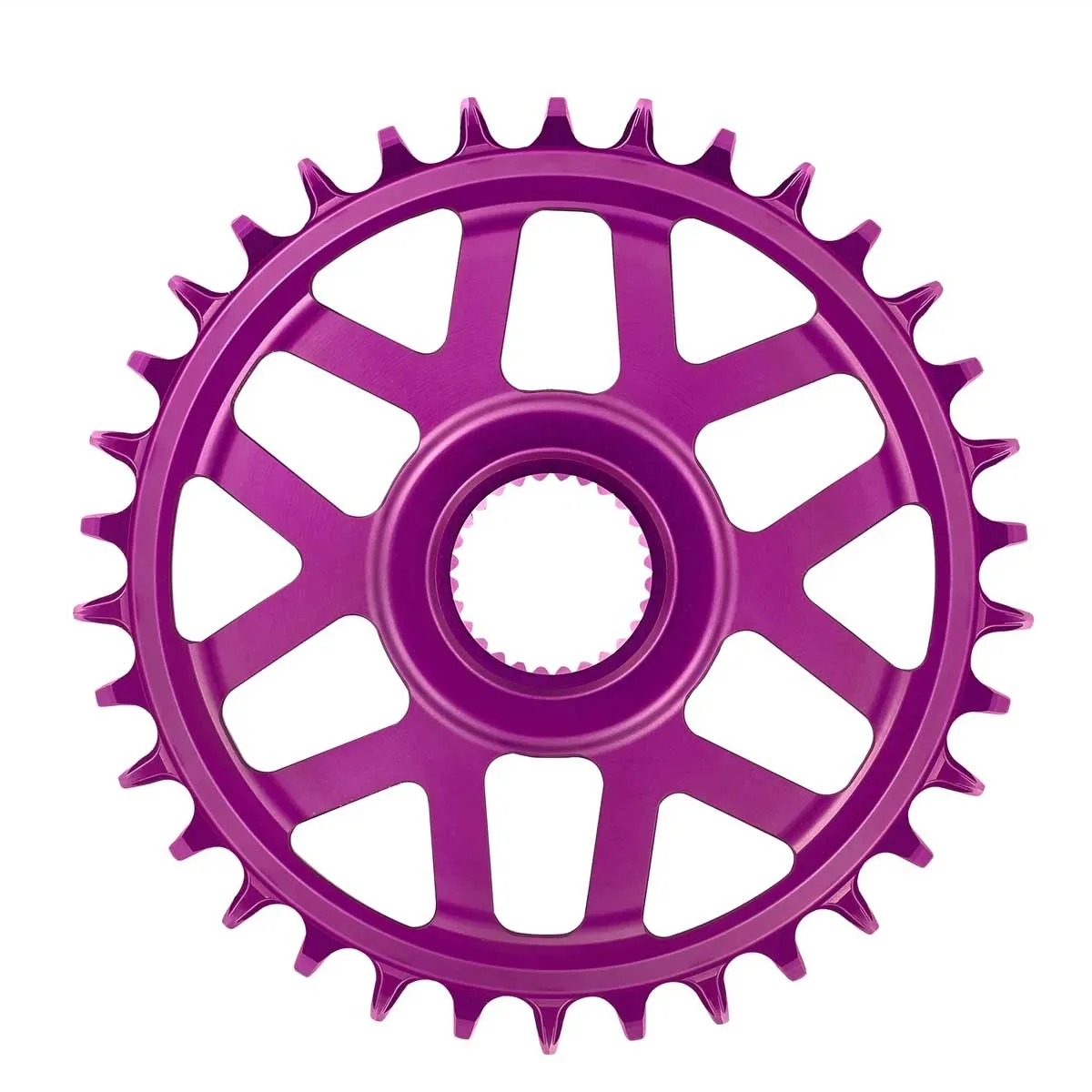 e*thirteen Helix R e-Spec Kettenblatt E-Bike Bosch CX Gen4 Direct-Mount | violett 11- 12-fach Alu Boost 32 Zähne