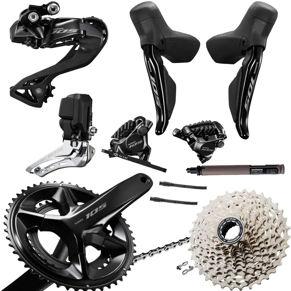 Shimano 105 Di2 Gruppe R7150 Disc komplett 12x2-fach