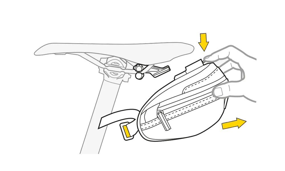 Topeak Wedge Pack 2 Satteltasche Small Grösse S
