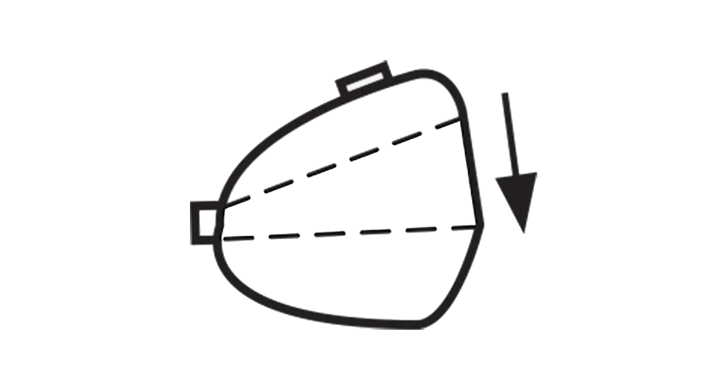 Topeak Wedge Pack 2 Satteltasche Medium Grösse M