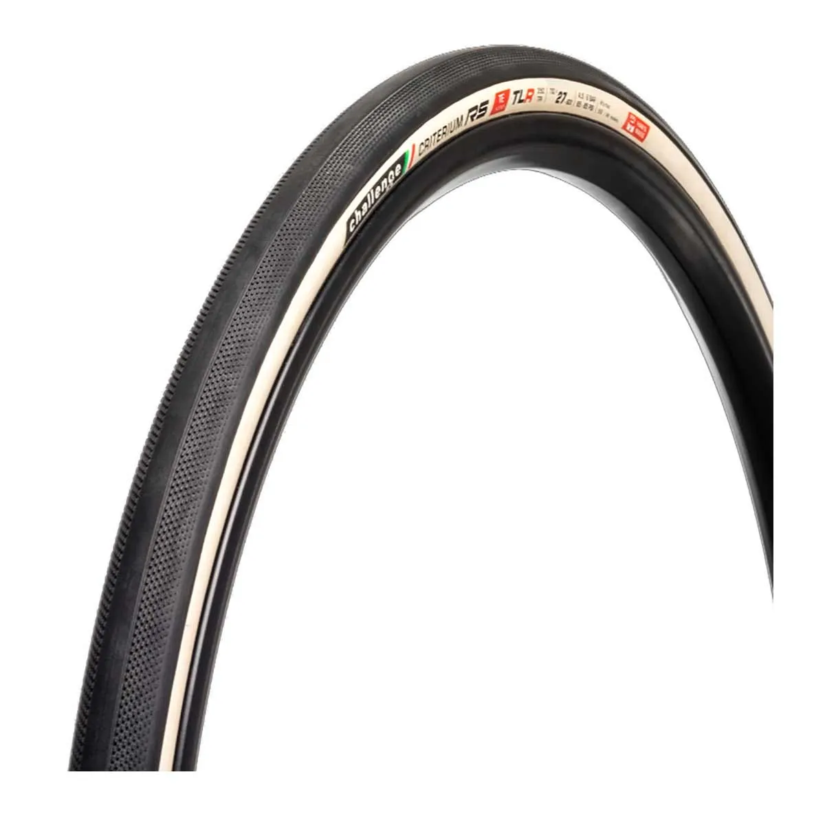 Challenge Criterium RS TE Reifen 350 TPI handmade tubeless-ready 28x622 schwarz-creme