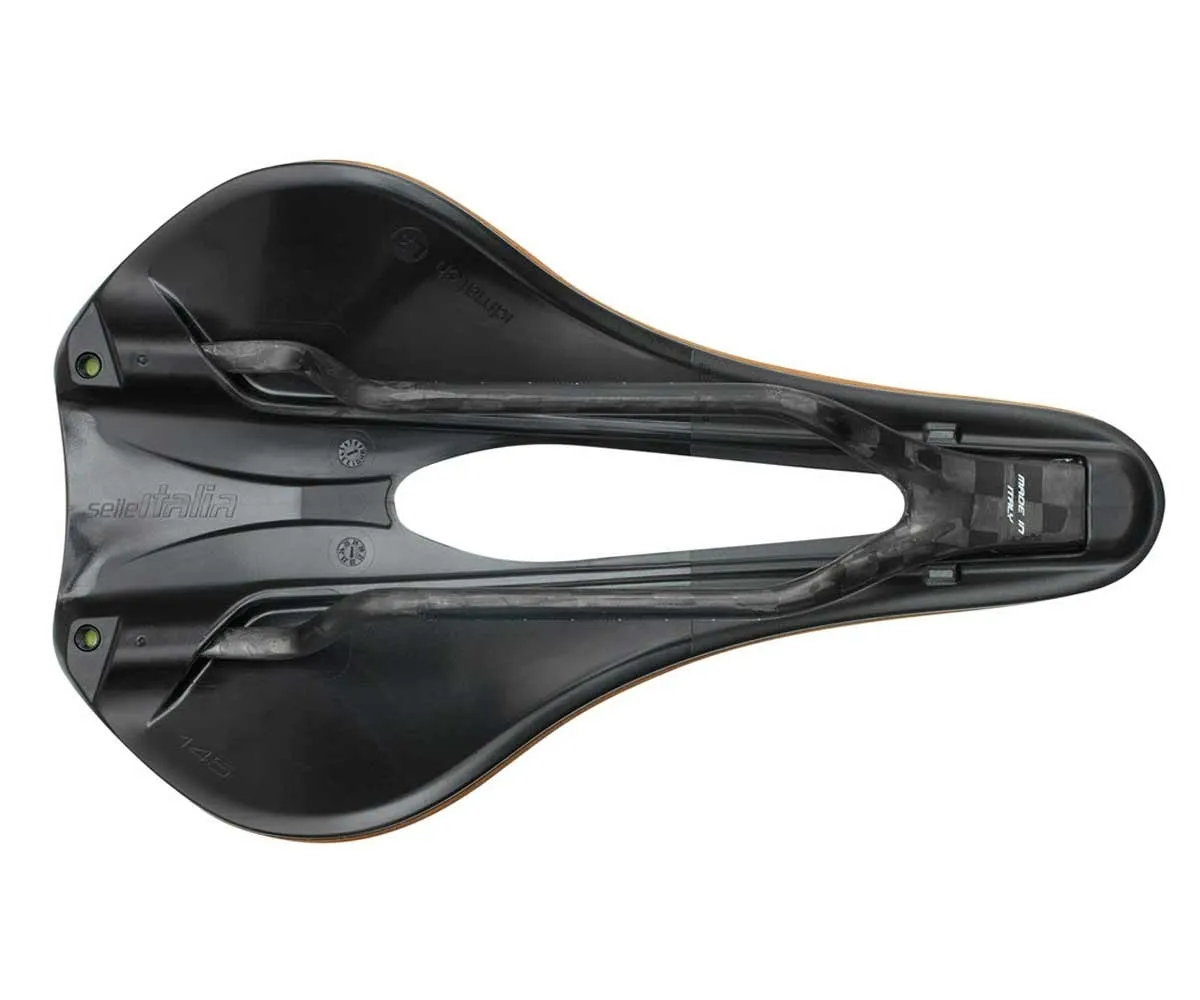 Selle Italia Novus Boost Sattel EVO Kit-Carbonio Superflow L3 Breite 145mm Gestell Carbon nubuk-braun - Ausverkauft