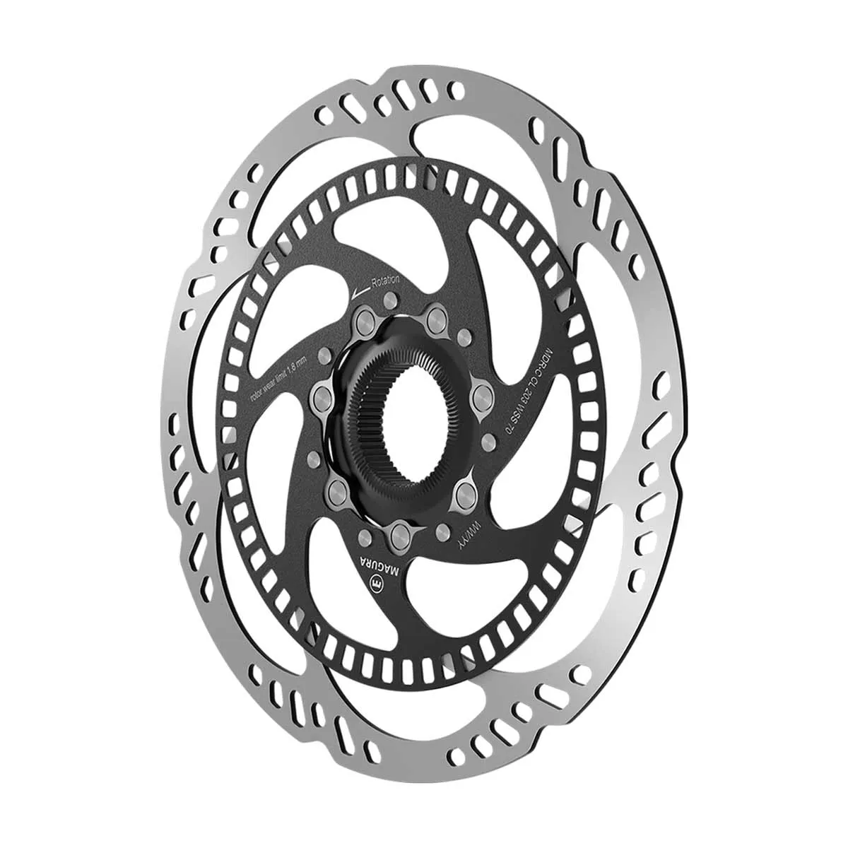 Magura MDR-C CL WSS70 Bremsscheibe Bosch ABS Gen2 Centerlock 203 mm inclusive Lockring extern