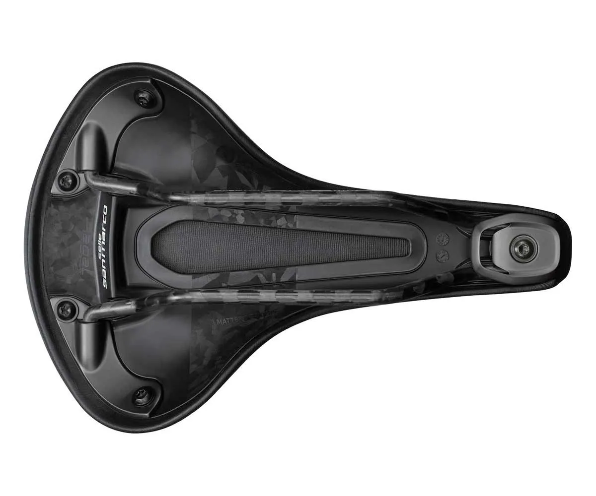 Selle San Marco Regal Short Full-Fit Carbon Sattel Wide Breite 165mm Gestell Carbon schwarz