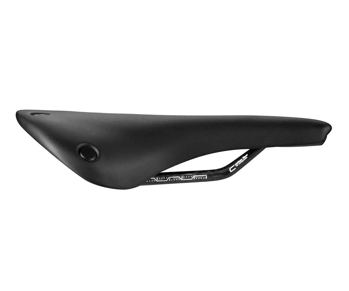 Selle San Marco Regal Short Full-Fit Carbon Sattel Narrow Breite 140mm Gestell Carbon schwarz