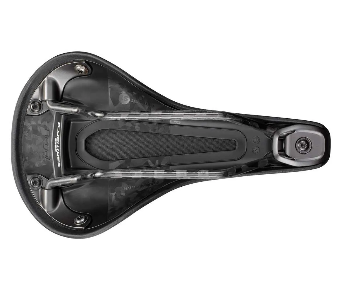 Selle San Marco Regal Short Full-Fit Carbon Sattel Narrow Breite 140mm Gestell Carbon schwarz