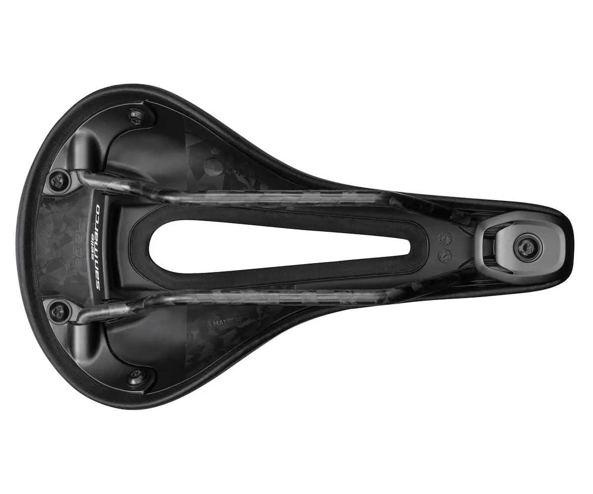 Selle San Marco Regal Short Open-Fit Carbon Sattel Narrow Breite 140mm Gestell Carbon schwarz