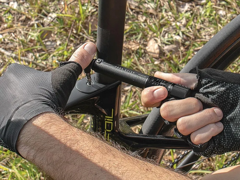 Topeak Torq Stick Pro 2-10 Nm Drehmomentschlüssel mit Box und Zubehör