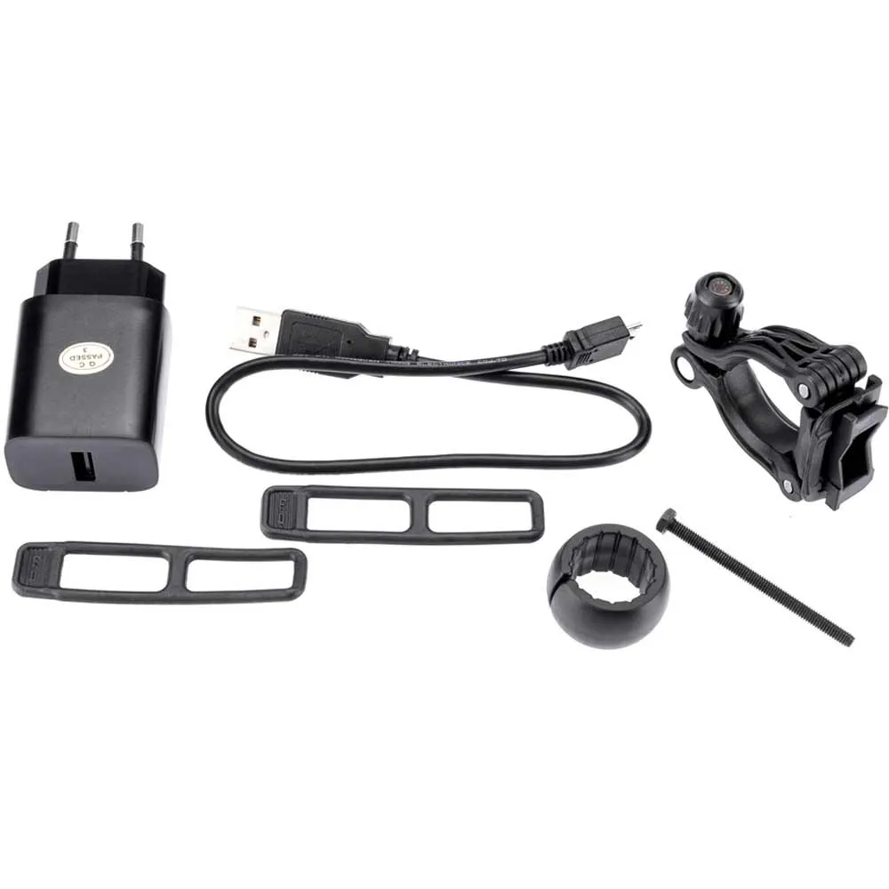 Busch + Müller Fahrradlampen-Set IXON CORE silber 50 Lux + IXXI