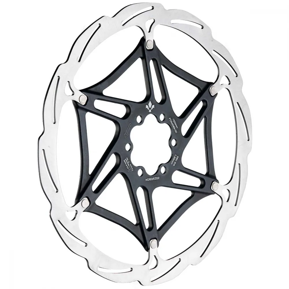 Disc Set Formula Cura 4 FCS+TFRA Scheibenbremsen schwarz + zweiteilige Scheiben 6 Loch schwarz