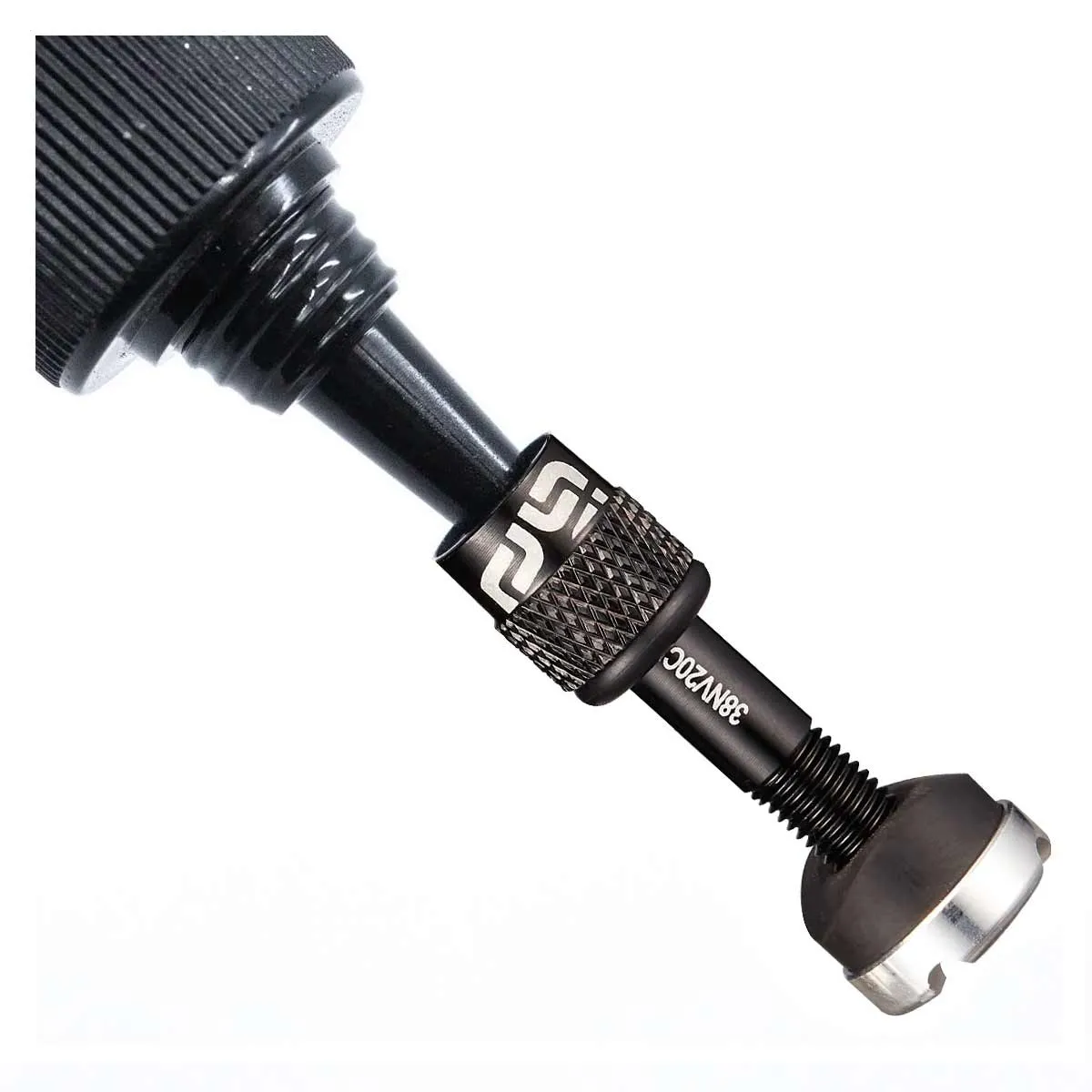 e*thirteen Schrader Tubeless Ventil Set | Quick Fill Plasma Aluminium 23-31 mm silver