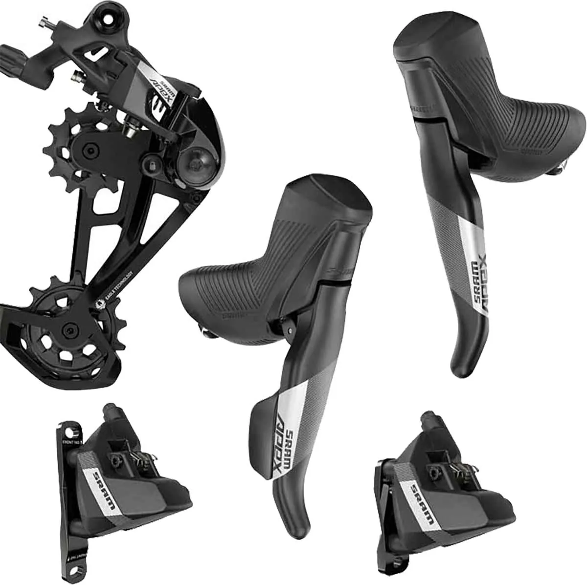 Sram Apex Eagle Mullet Gravel Upgrade-Kit Disc 12x1-fach komplett