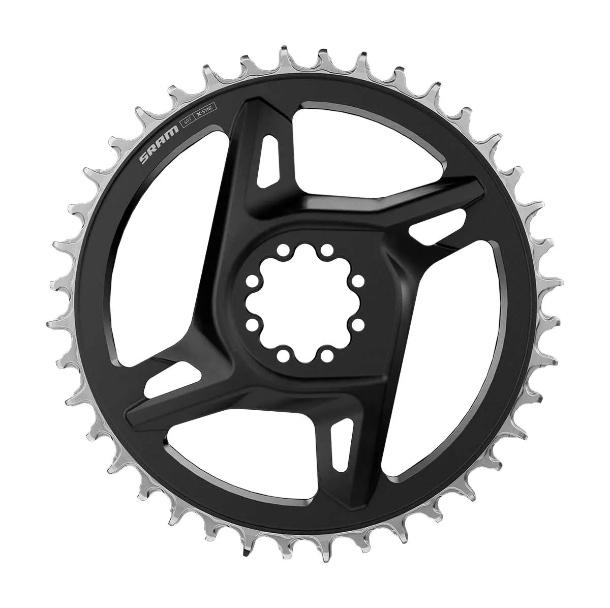 Sram RED XPLR E1 Kettenblatt Direkt-Mount | X-Sync 1x12/13-fach black-silver 42 Zähne
