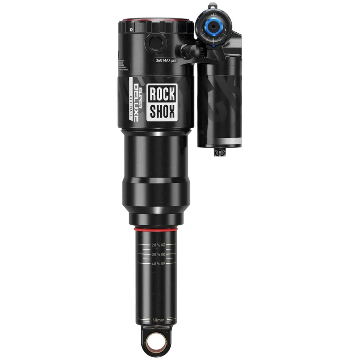 RockShox Super Deluxe Ultimate Dämpfer DebonAir+ XL RC2T | Transition Patrol 2022+ Trunnion 185x55 mm Mod 2025