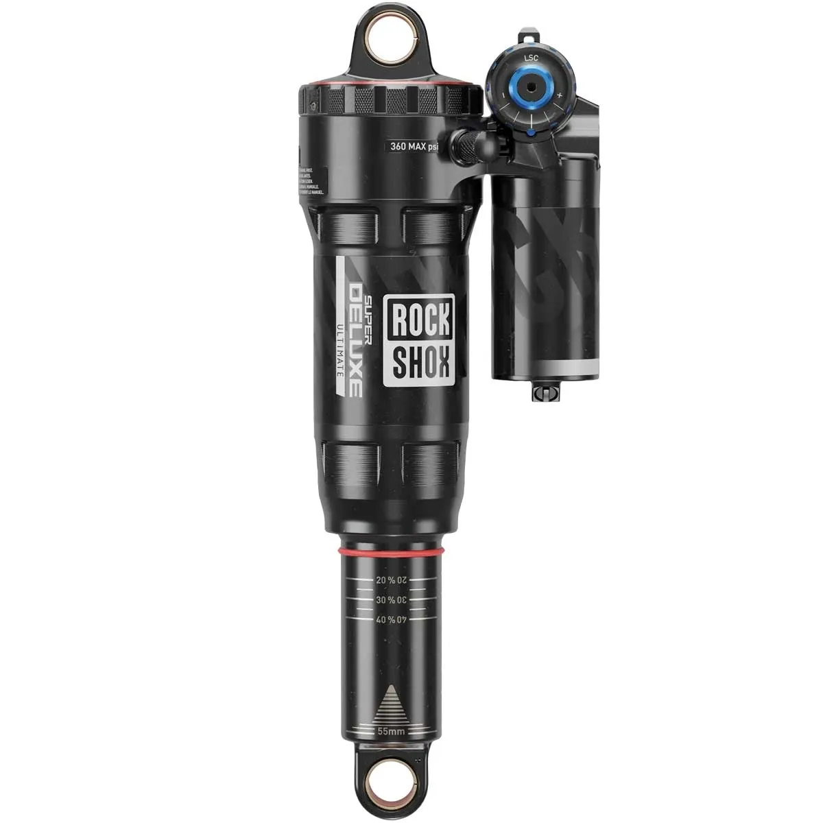 RockShox Super Deluxe Ultimate Dämpfer DebonAir+ XL RC2T | Santa CruzTallboy 4,5/ Joplin 2019+ Standard 190x45 mm Mod 2025