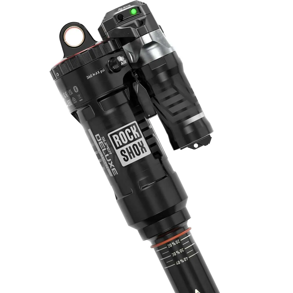 RockShox Super Deluxe Ultimate Dämpfer Flight Attendant | Trek Slash Gen6 2023+ Standard 230x65 mm Mod 2025