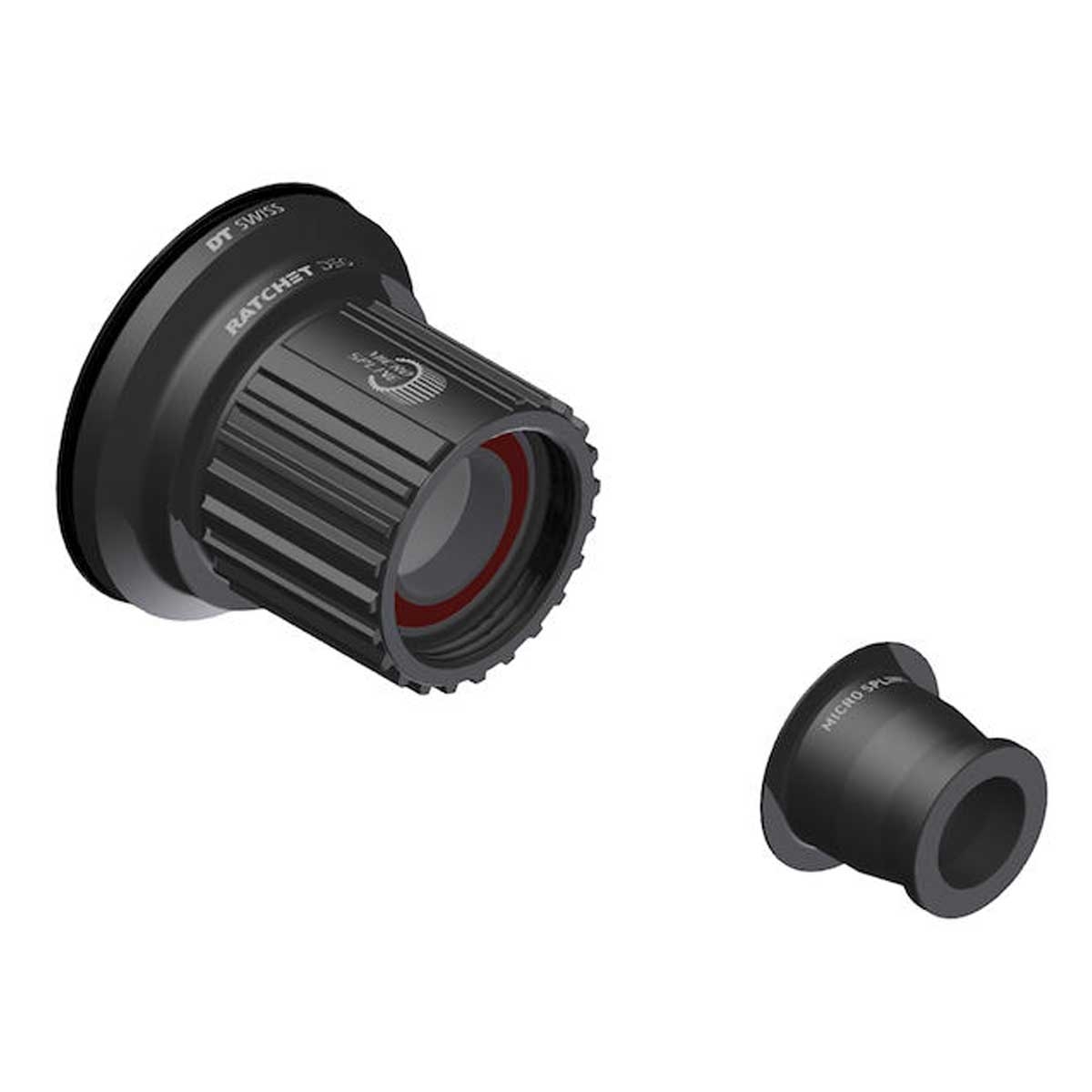 DT Swiss 240 DEG Classic Hinterradnabe MTB Disc 6 Loch Boost 12x148 mm - ROT 32 Loch