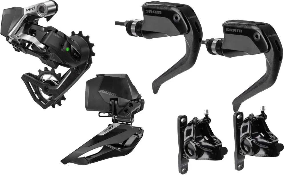 Sram RED AXS E1 TT Upgradekit Disc 12x2-fach