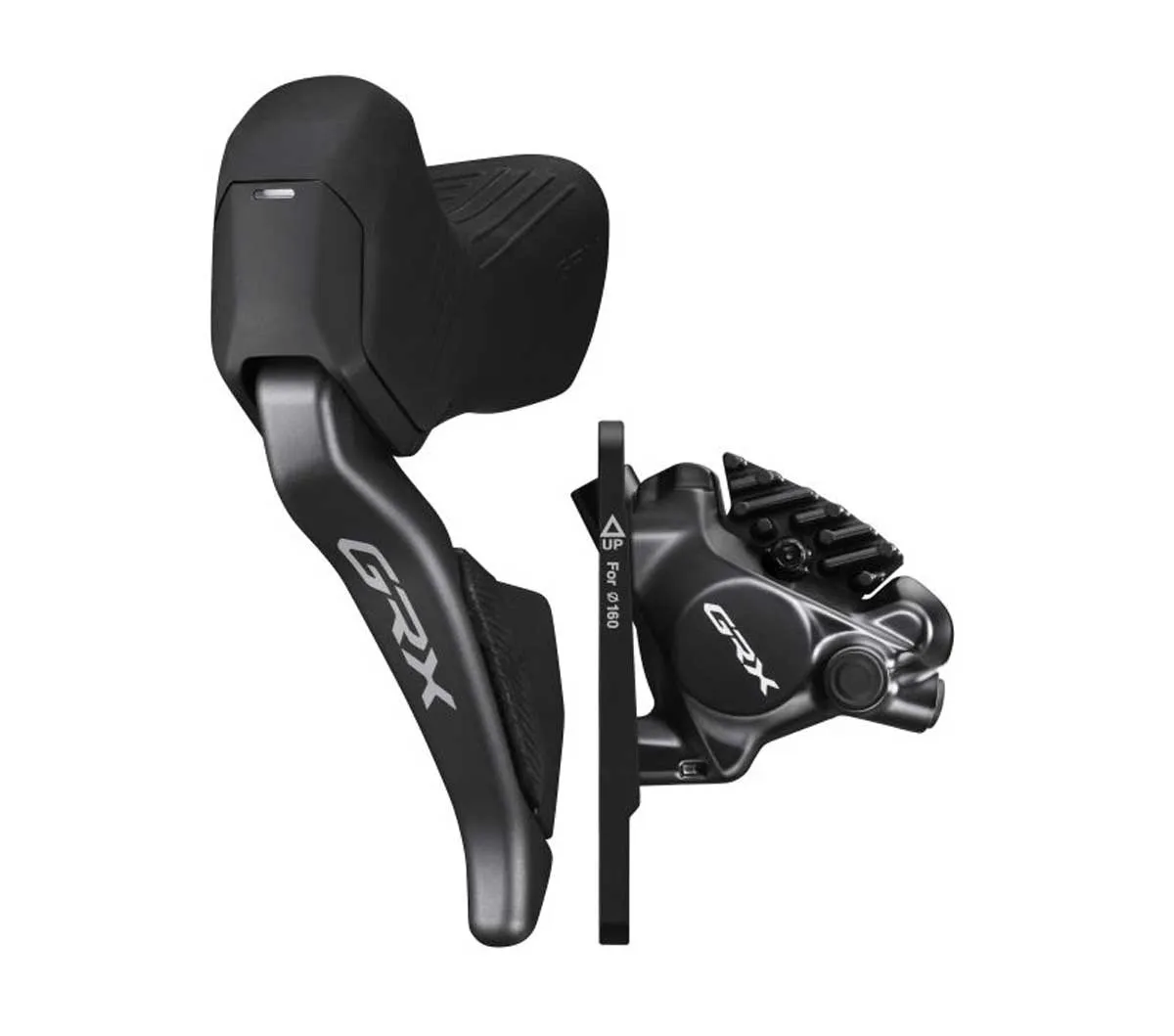 Scheibenbremse Shimano GRX Di2 Wireless | 2-fach ST-RX825-L + Bremssattel BR-RX820