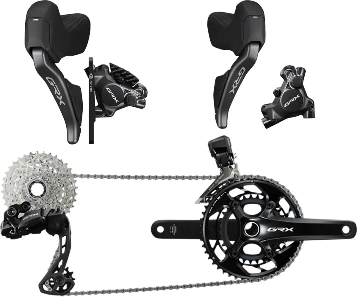 Shimano GRX Di2 Gruppe RX825 12x2-fach Disc
