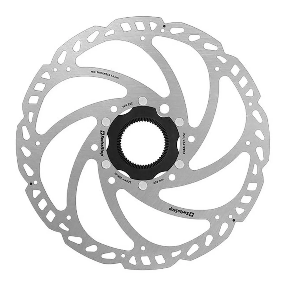 SwissStop Catalyst One Bremsscheibe 203 mm Centerlock ohne Verschlussring