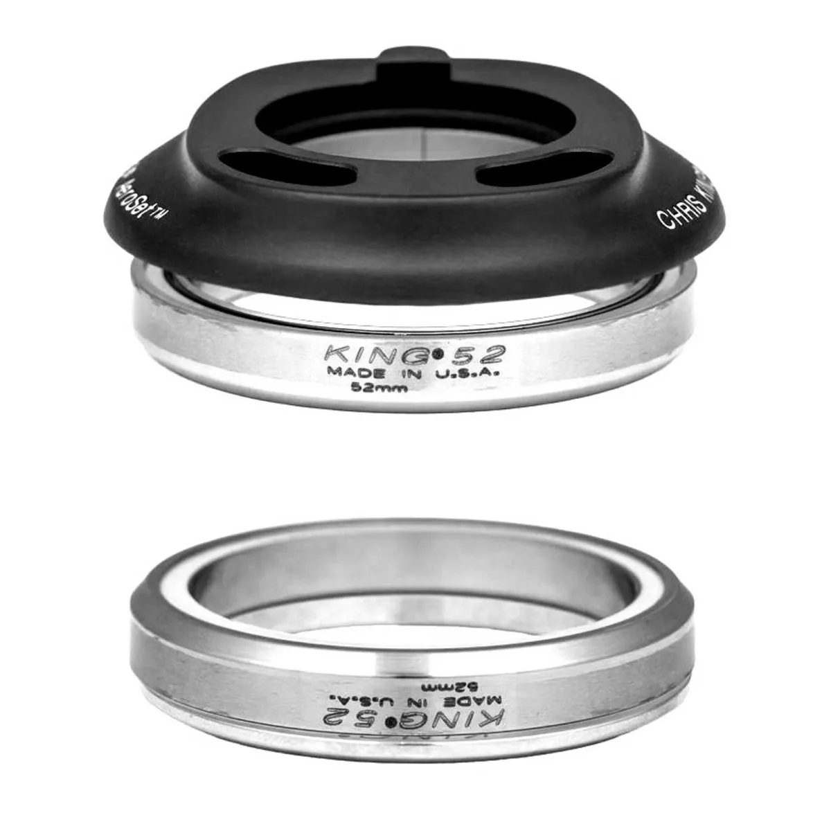 Chris King AeroSet 2 Steuersatz ENVE In-Route matte black | mattschwarz IS52/28,6 - IS52/40 36x45