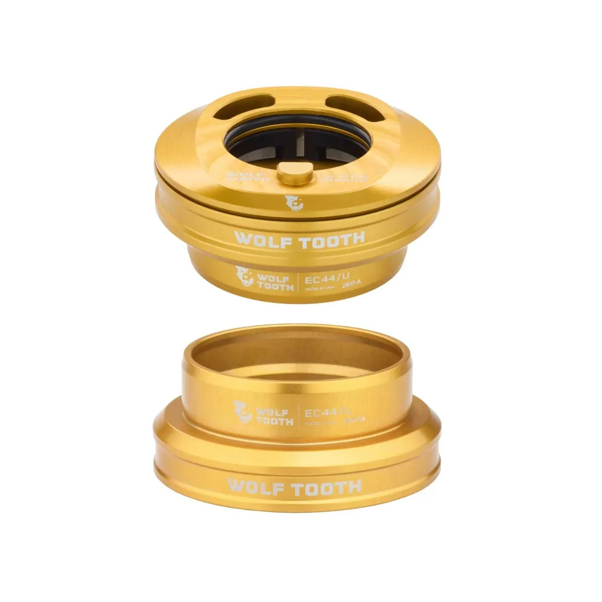 Wolf Tooth Premium Internal Steuersatz Enve In-Route EC44/28,6 - EC44/40 gold