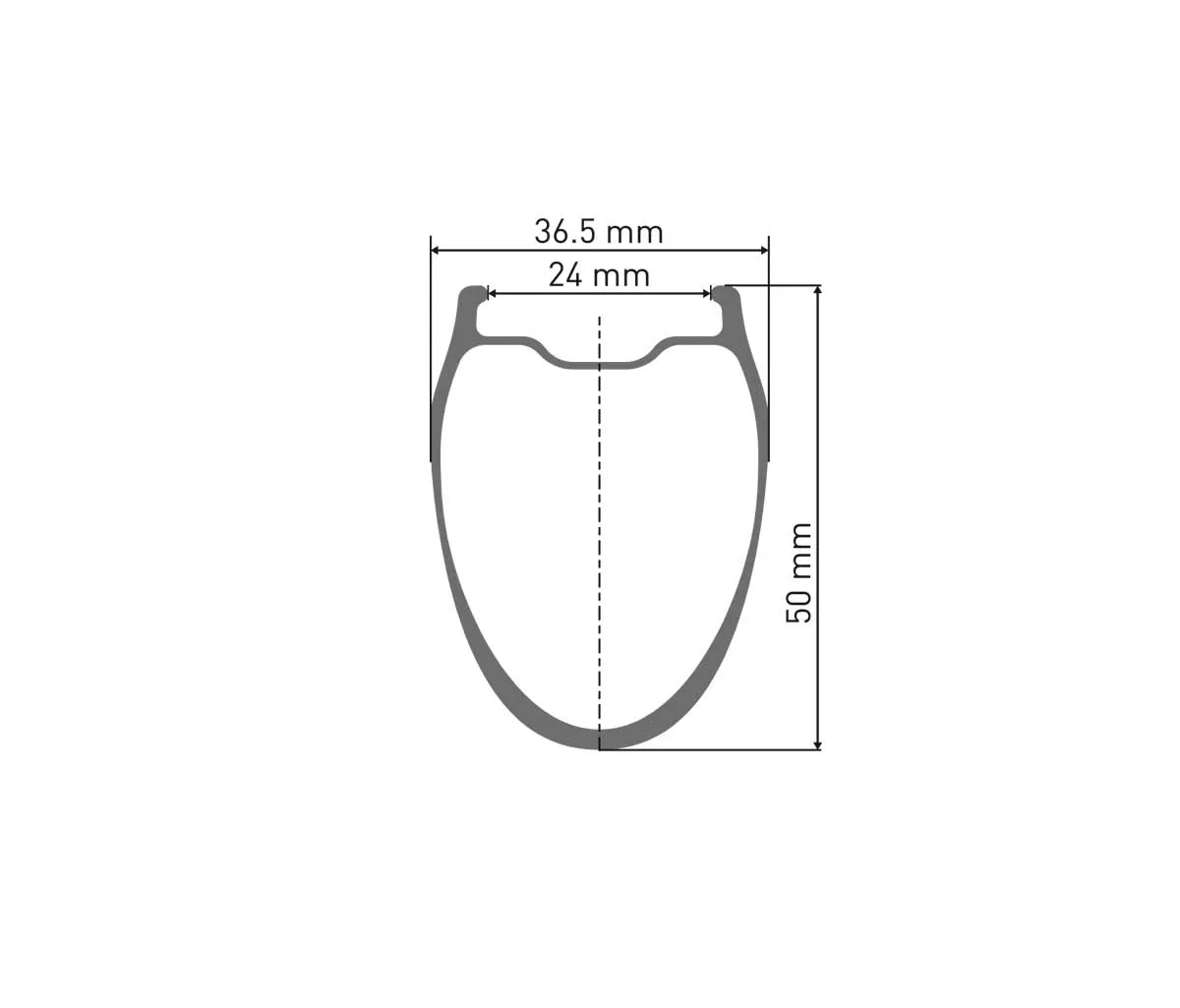 DT Swiss GRC 1100 Dicut 50 DB Hinterrad Disc CL 28 Zoll / 700C