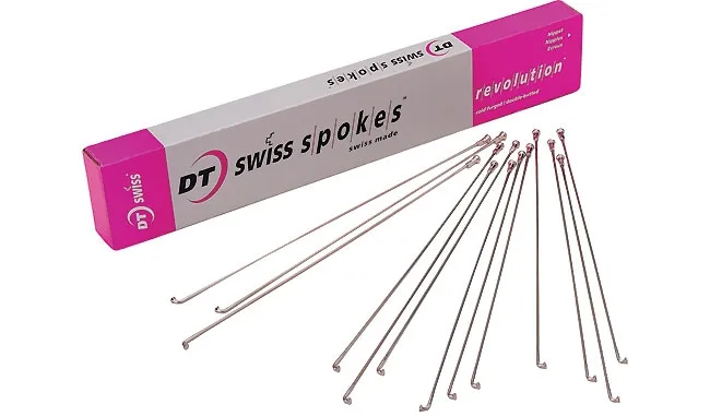 DT Swiss Revolution Speiche 2,0 x 1,5 mm silber 260 mm - Restbestand