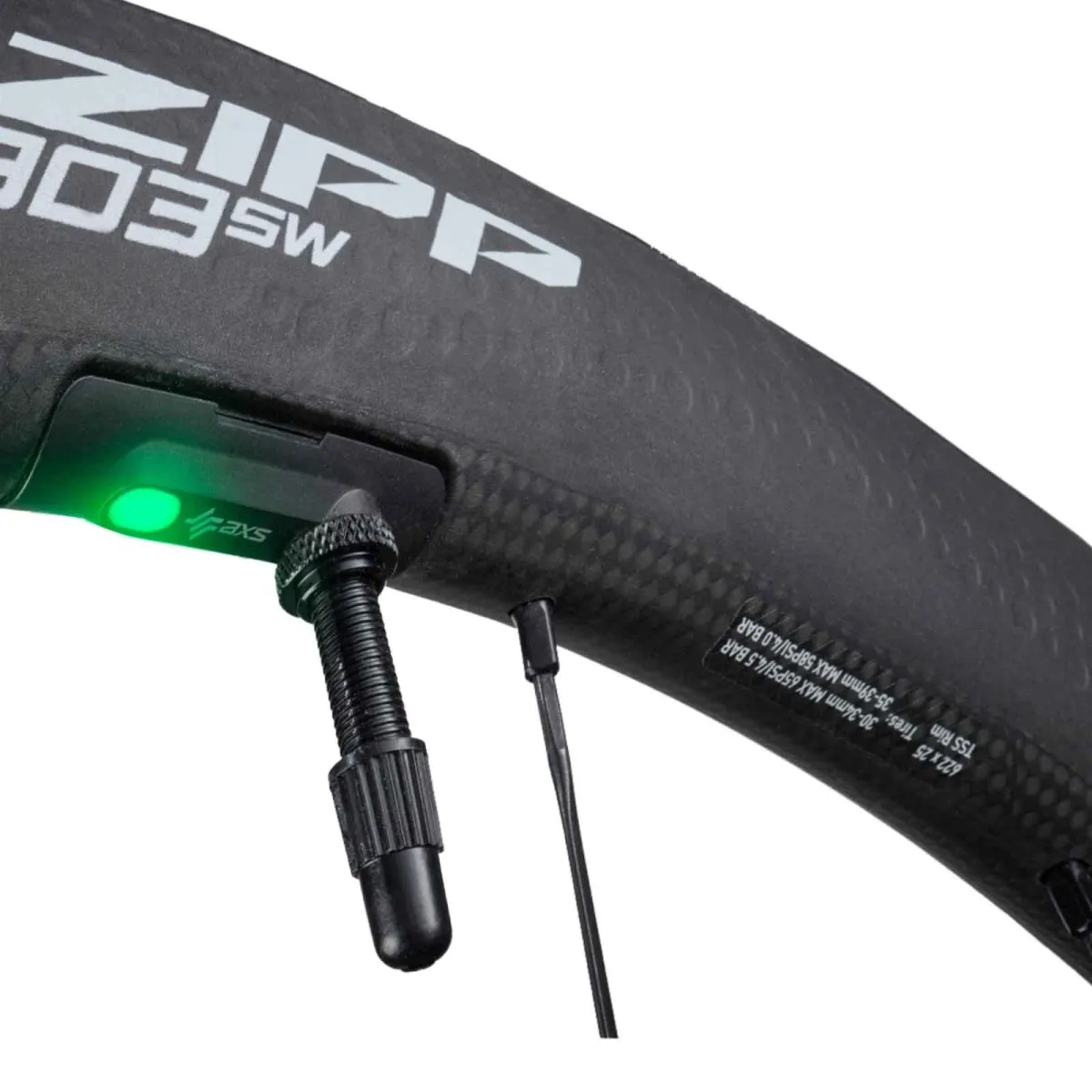 Zipp 303 SW Road-Gravel Laufradsatz AXS Sensor 28 Zoll / 700C Disc CL