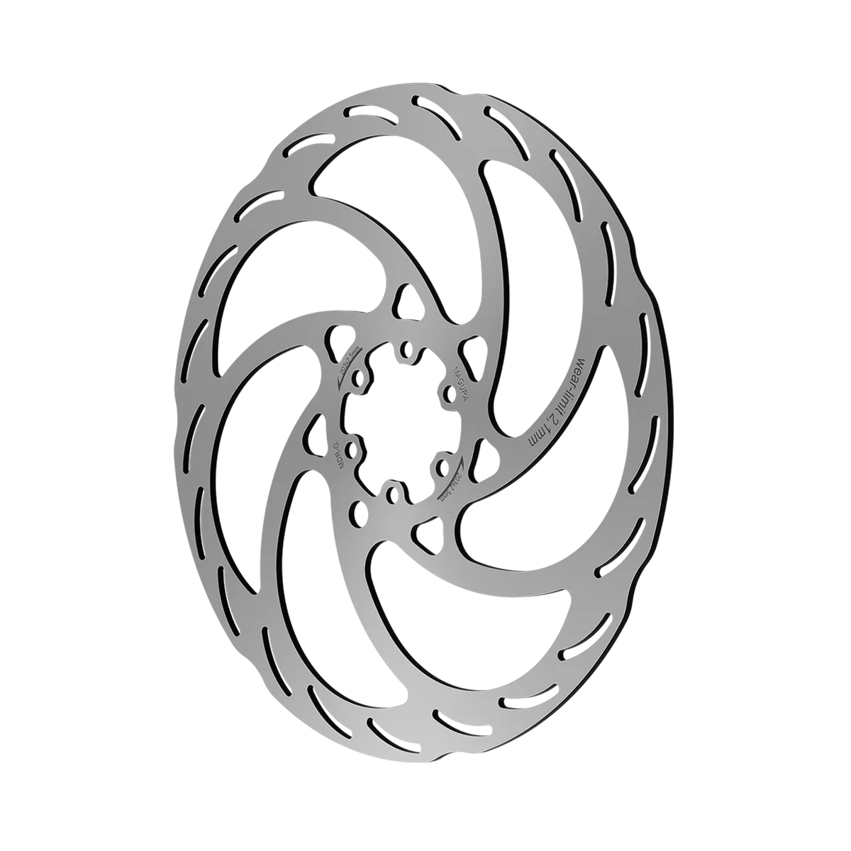 Magura MDR-S 2.5 Bremsscheibe 180 mm 6 Loch inclusive Schrauben