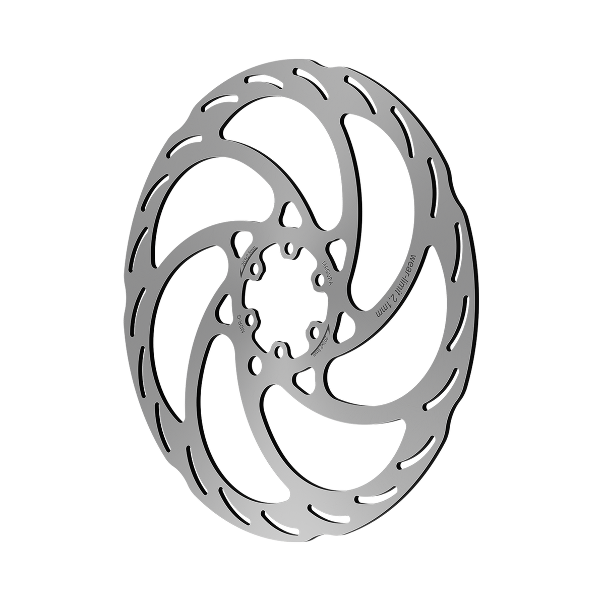 Magura MDR-S 2.5 Bremsscheibe 203 mm 6 Loch inclusive Schrauben