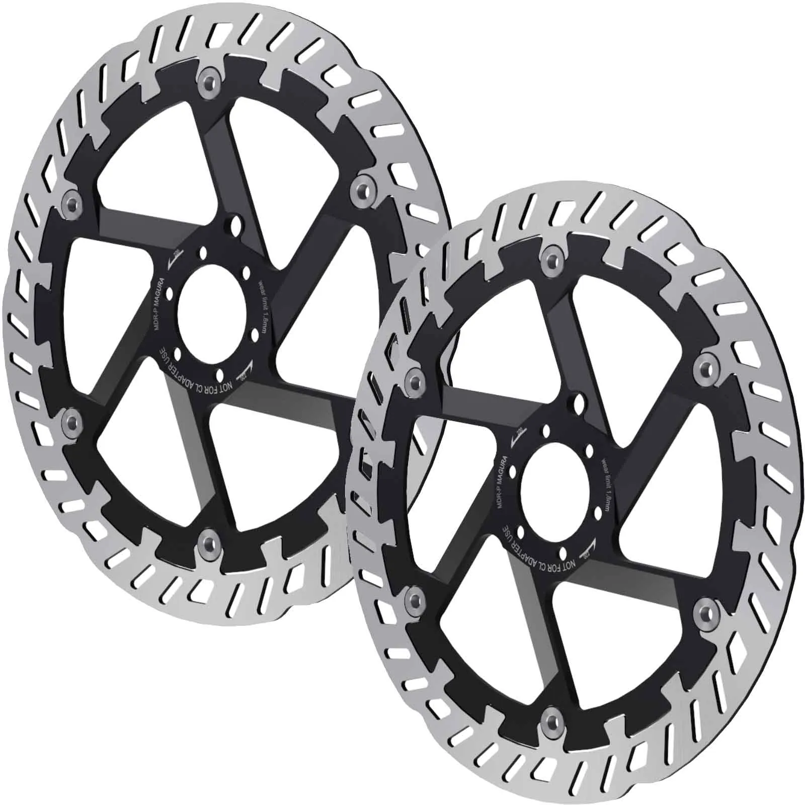 Disc Brake Set | Magura MT5 Bremsen + MDR-P Scheiben 6 Loch