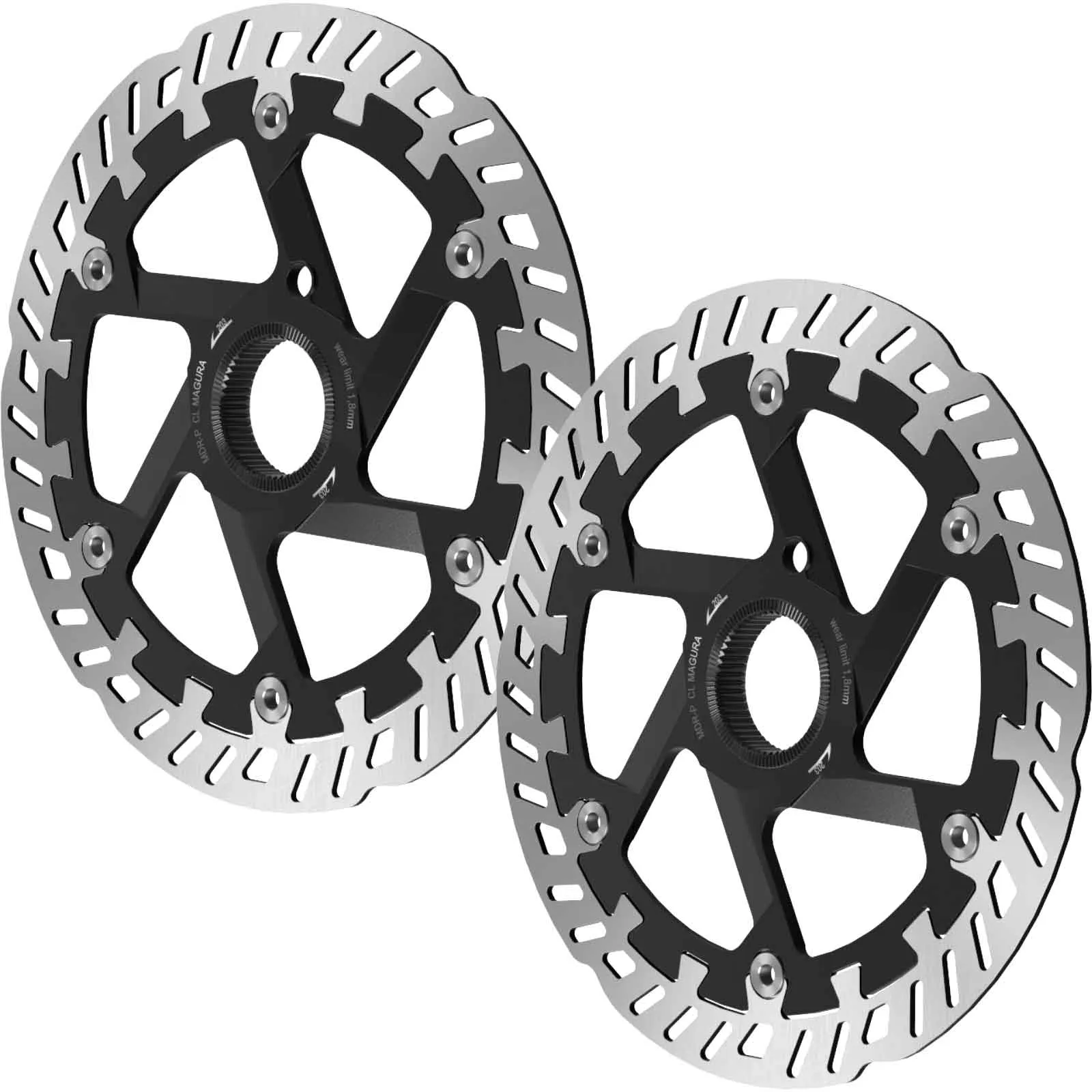 Disc Brake Set | Magura Gustav Elite Scheibenbremsen + MDR-P CL Centerlock Scheiben komplett