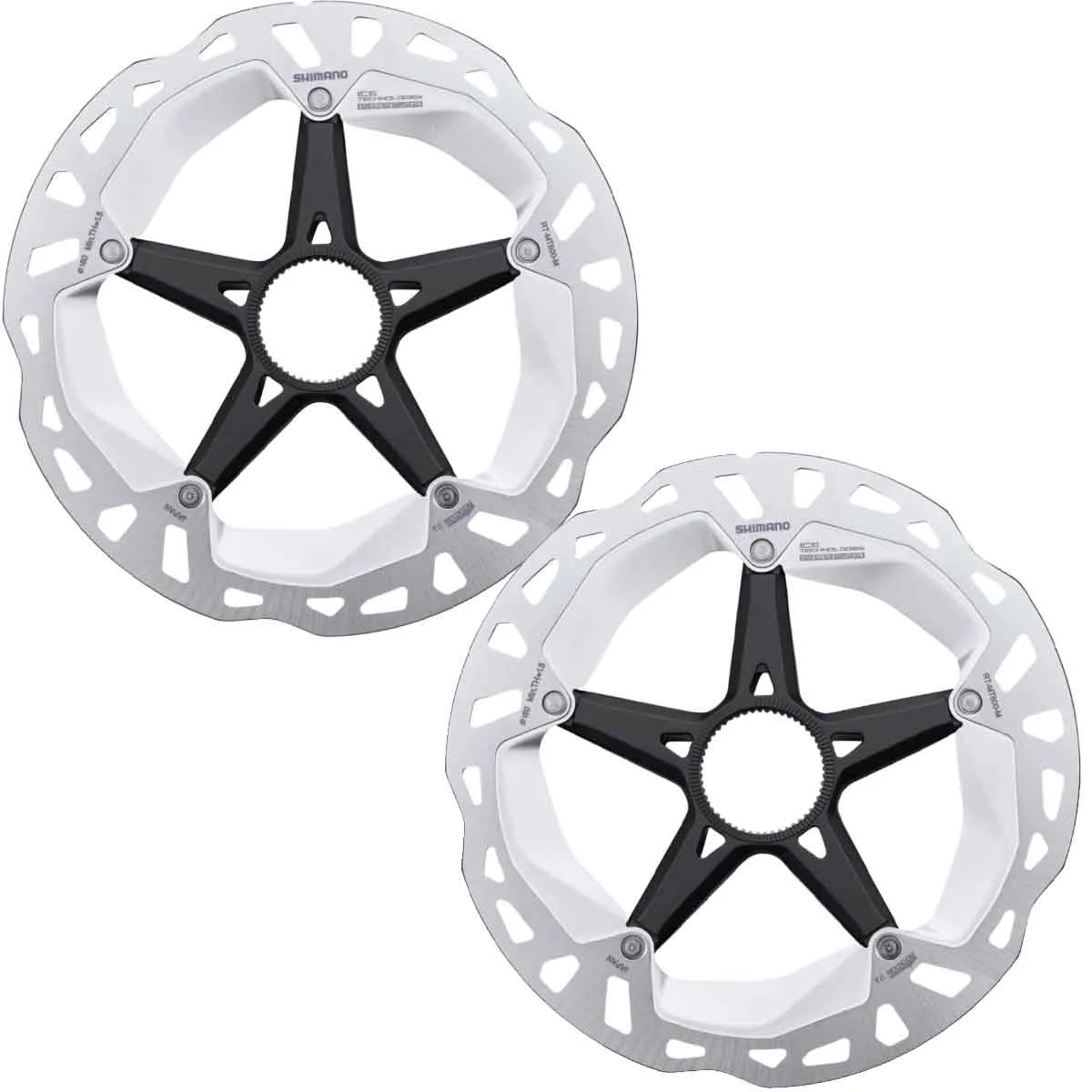 Disc-Set Shimano Deore XT M8200 XC Scheibenbremsen 2-Kolben| Disc Cneterlock Scheiben RT-CL800