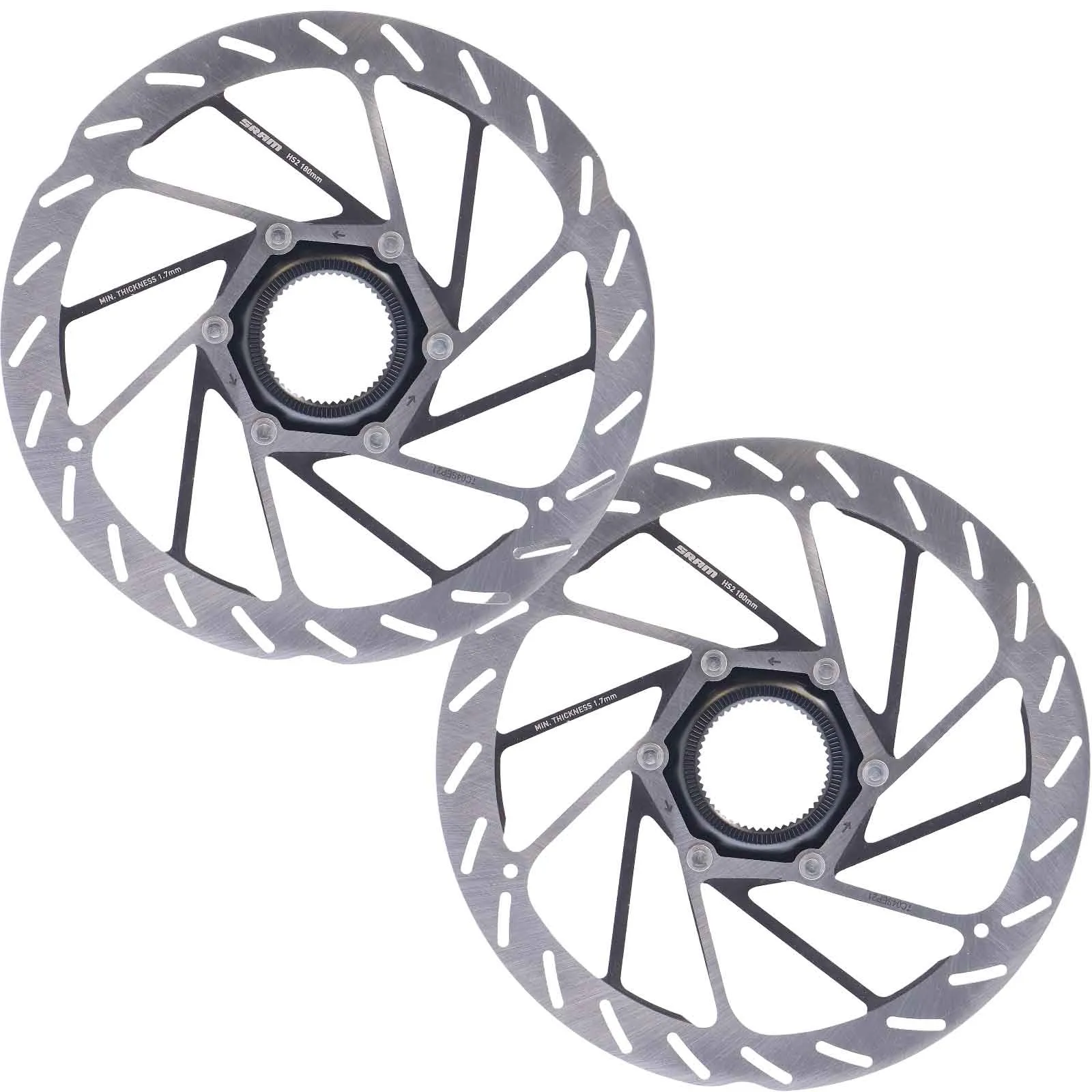 Disc Set Sram MAVEN Silver B1 Bremsen + HS2 Bremsscheiben Disc Centerlock