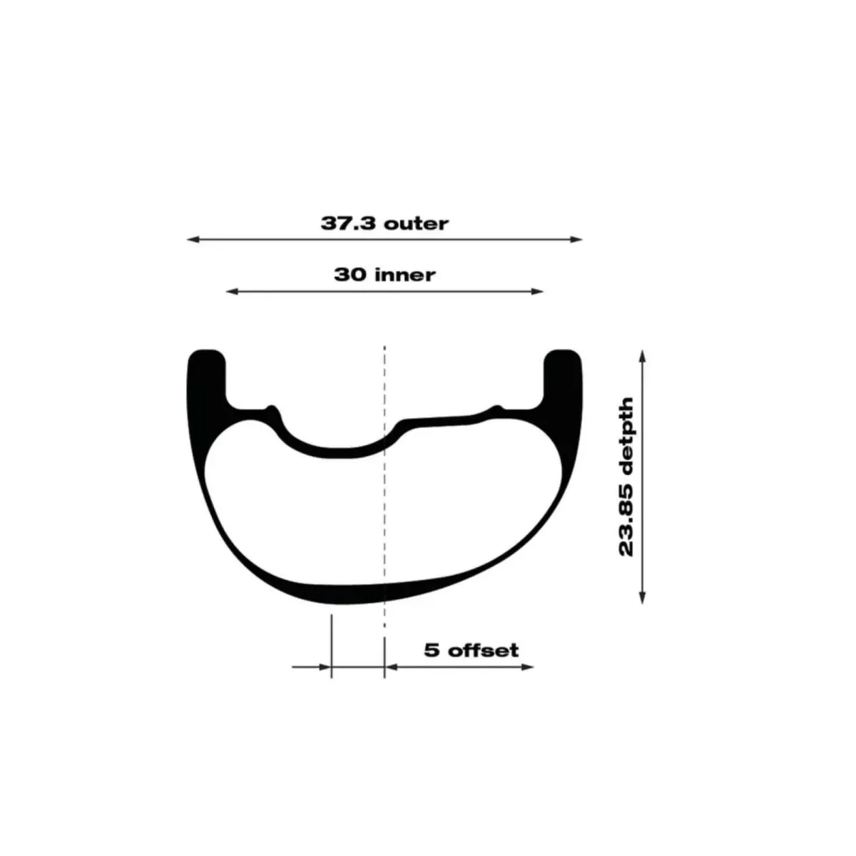 WTB CZR i30 Felge TCS Disc 29 Zoll Carbon 28 Loch