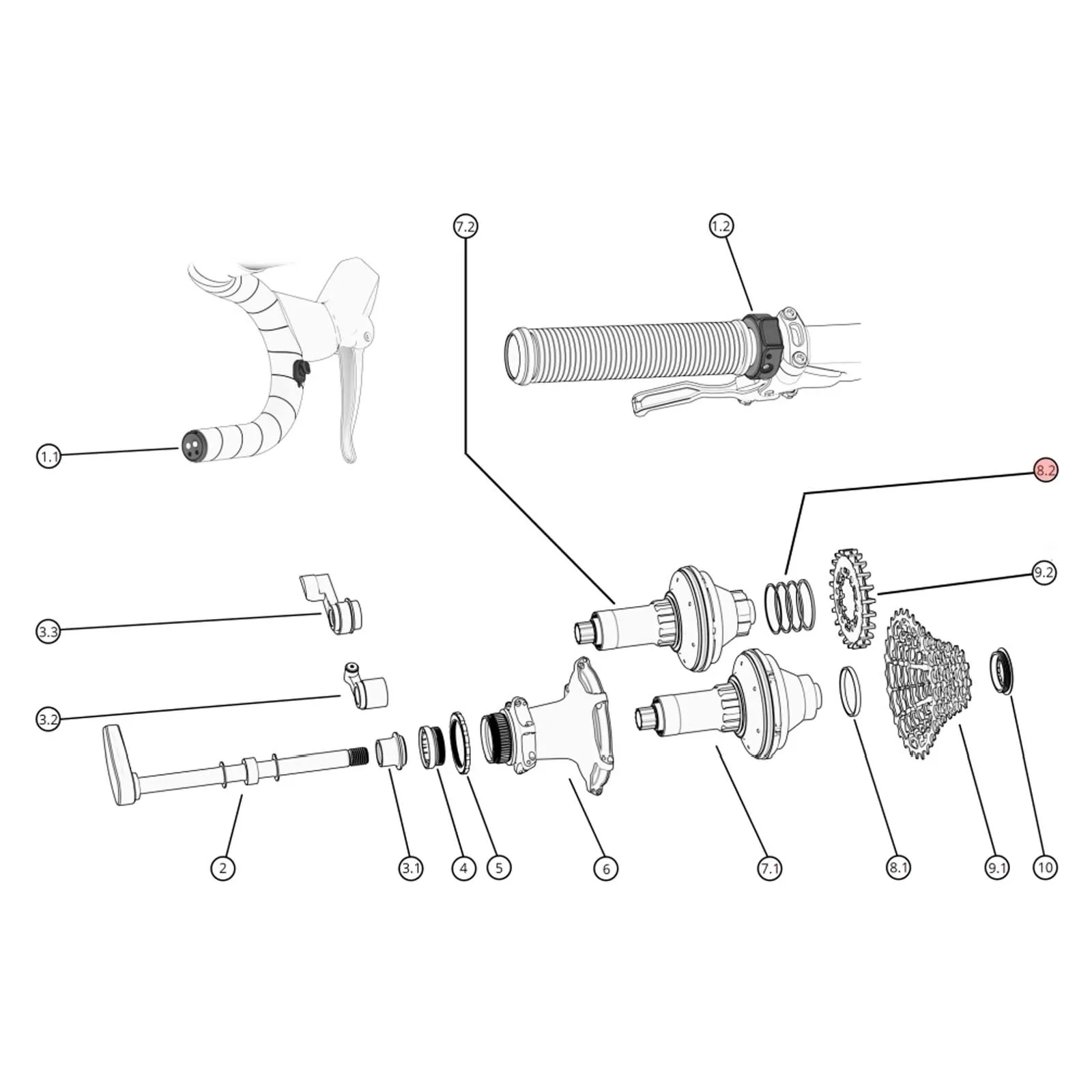 Classified Powershift Spacer-Set für Riemenantrieb