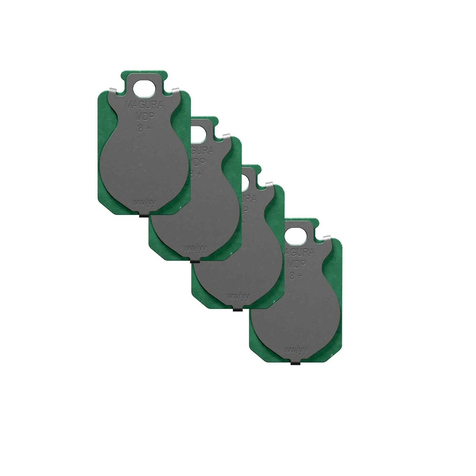 Magura MT Disc Bremsbeläge | MDP 8+ Green 4-Kolben | 4 Stück