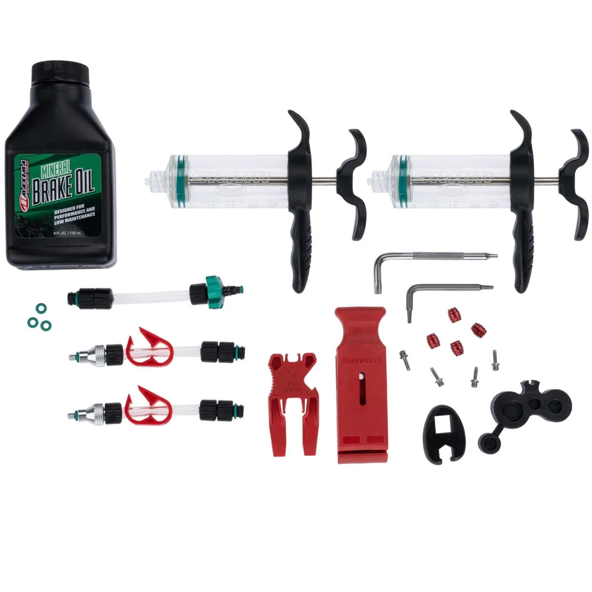 Sram Profesional Bleedkit - Disc Entlüftungskit mit Maxima Mineral Öl 120 ml