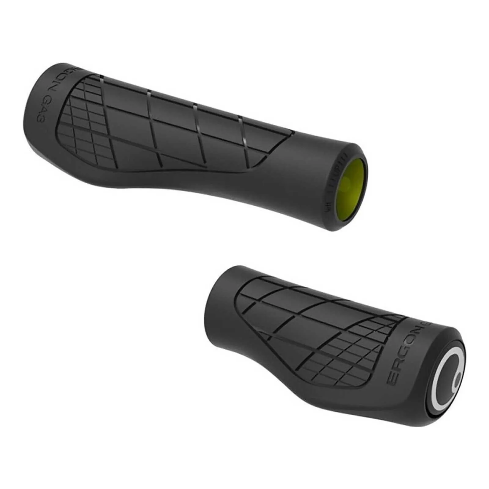 Ergon GA3 Lenkergriffe Single Twist Shift Black