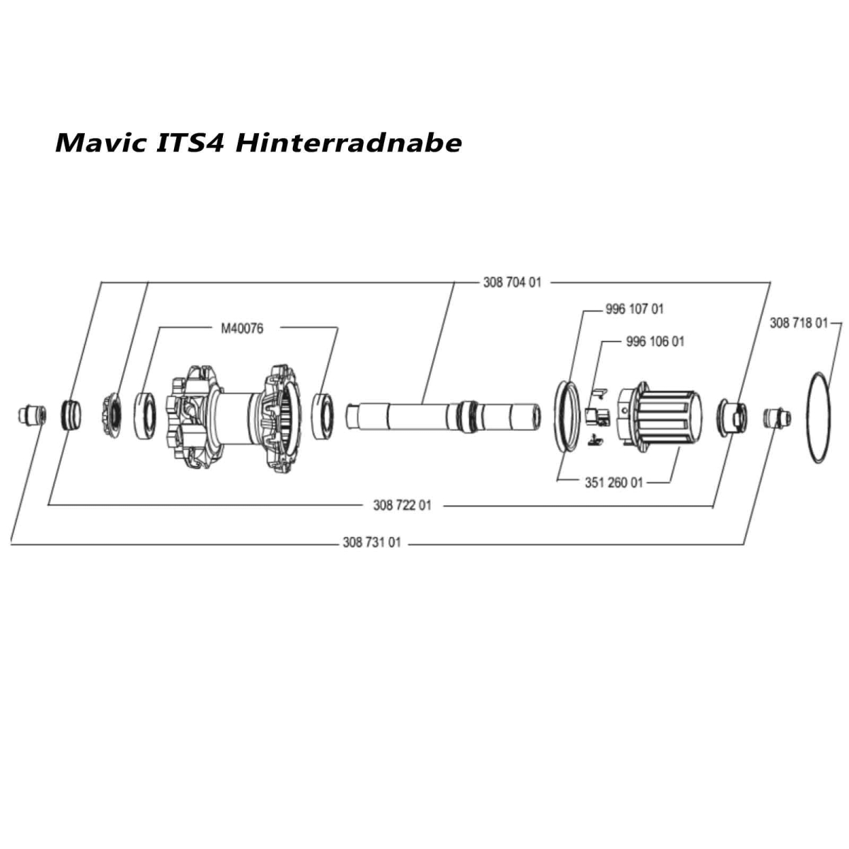 Mavic Ceramic Nabenlager Typ 6903 | Hinterrad | 17x30x7 mm Satz 2 Stück