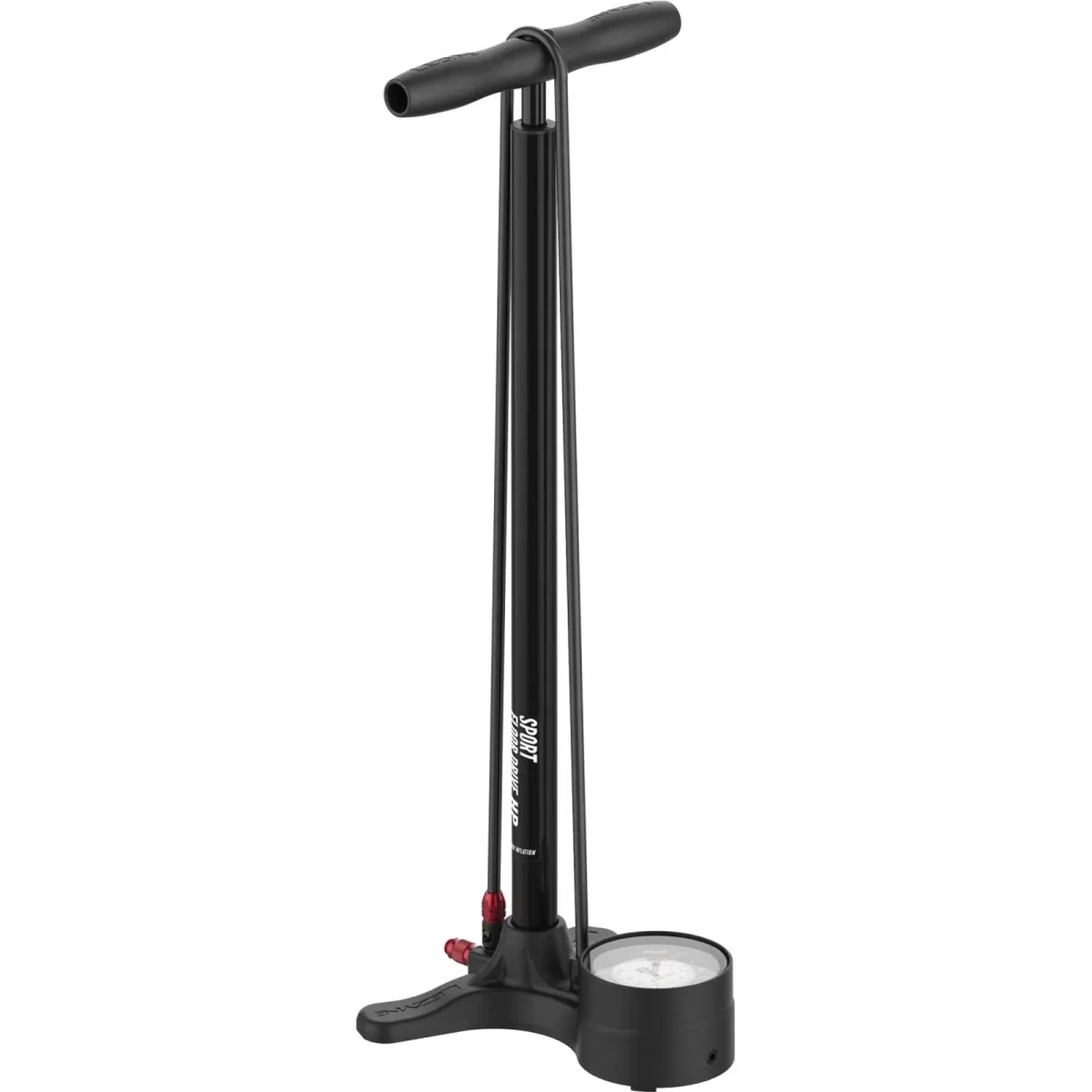 Lezyne Sport HP Floor Drive 3.5 Standpumpe schwarz max 15 bar