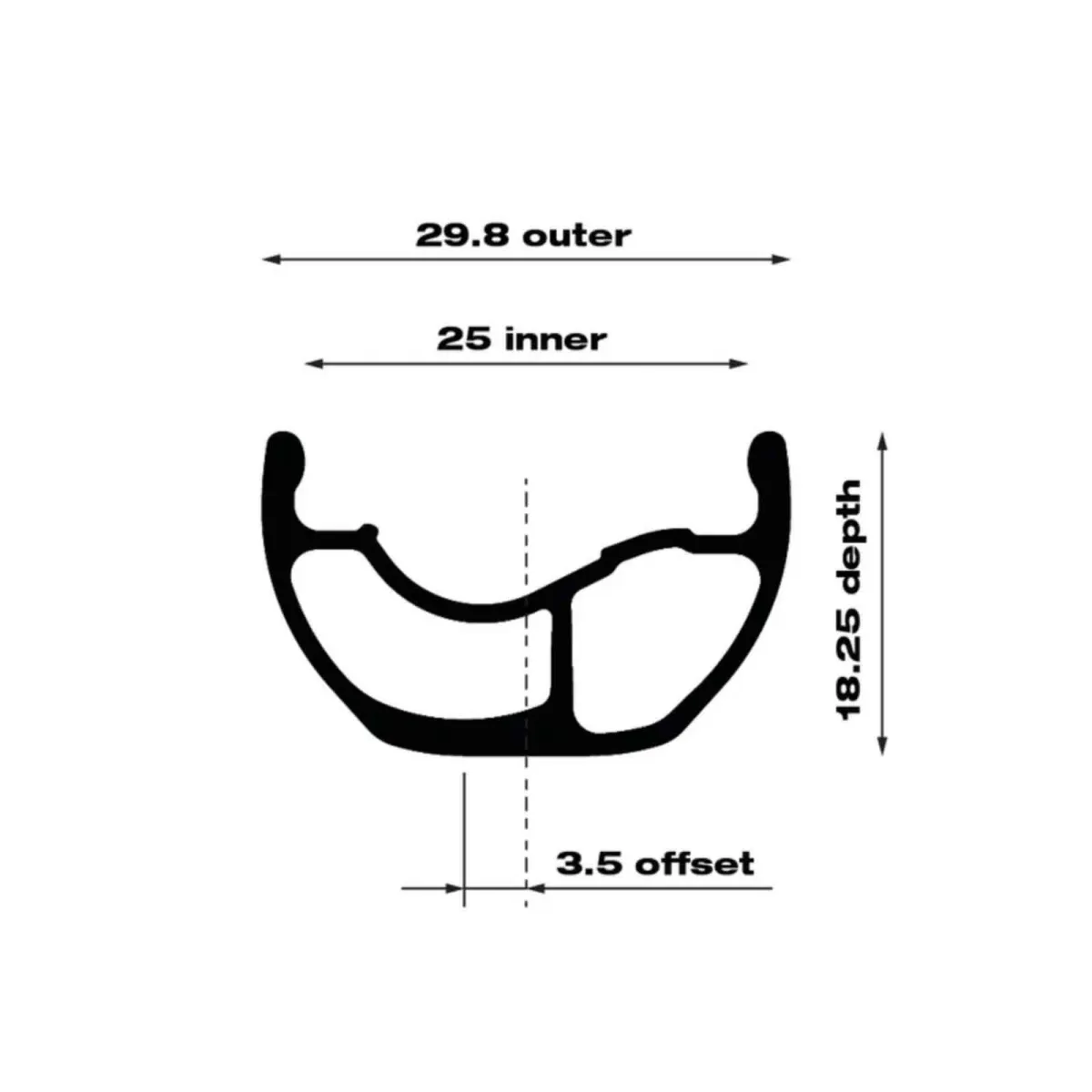 WTB HTZ i25 Felge TCS Disc 29 Zoll Alu 32 Loch