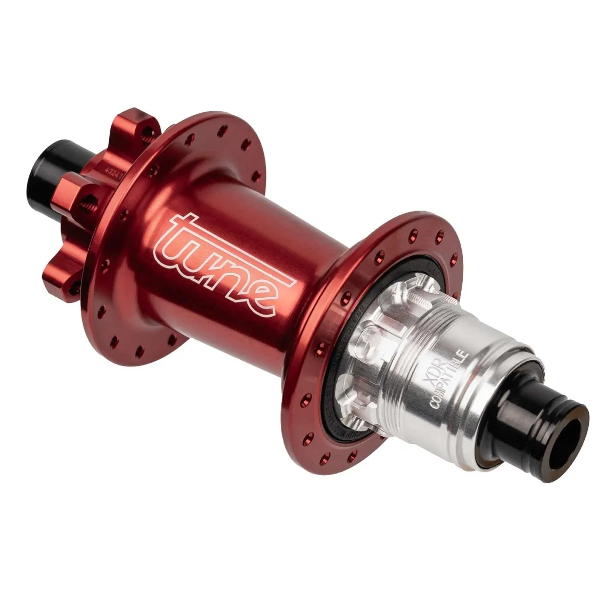 Tune Micro Boost B6 Hinterradnabe Disc 6 Loch 12x148mm Ceramic Lager 32 Loch Rotor HG11