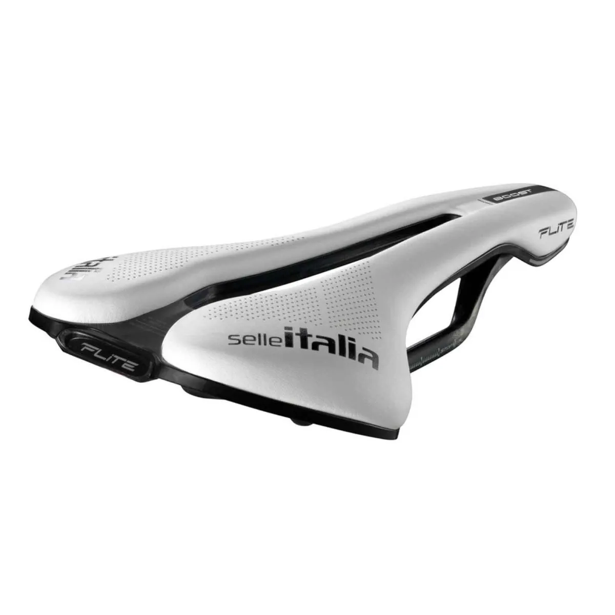 Selle Italia Flite Boost Sattel White LTD Kit-Carbonio Superflow S3 weiss