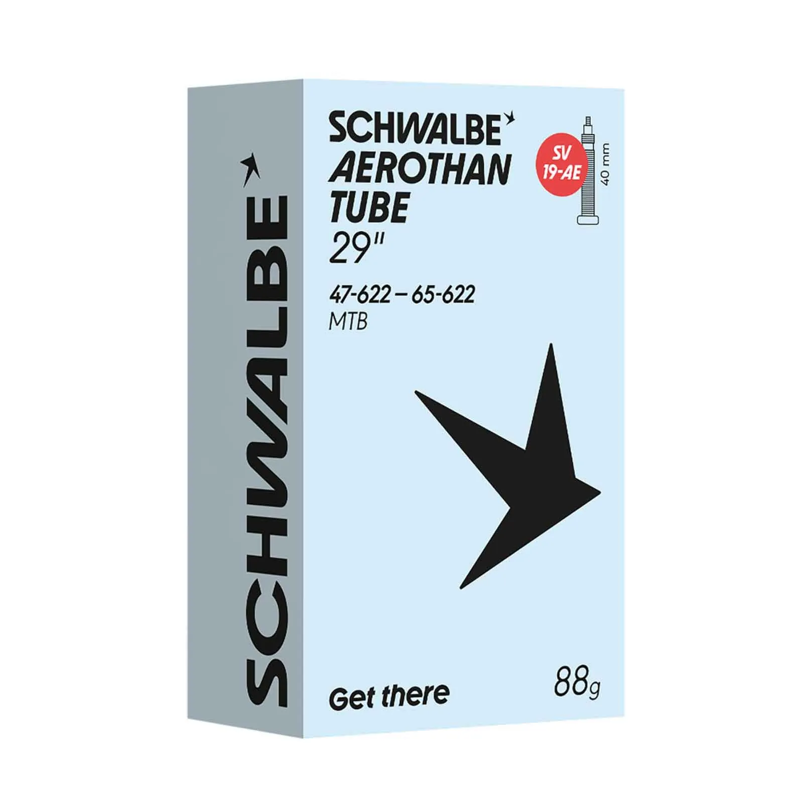 Schwalbe TPU Schlauch Aerothan SV19-AE MTB | 29 Zoll x 1,75-2.6 Sclaverand Ventil 40 mm