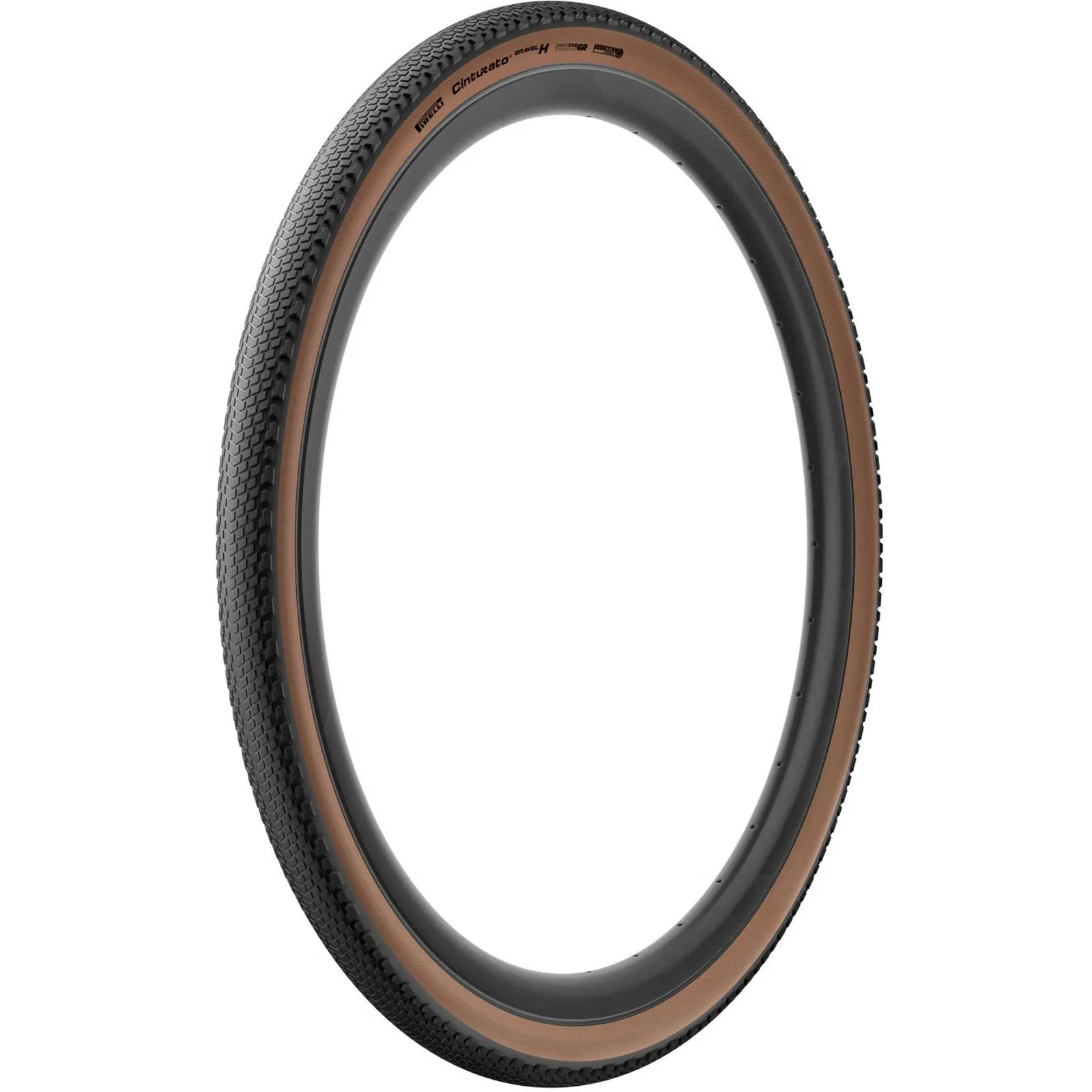 Pirelli Cinturato Gravel H Reifen HP-Line | TLR 28 Zoll x 45 Classic schwarz-braun