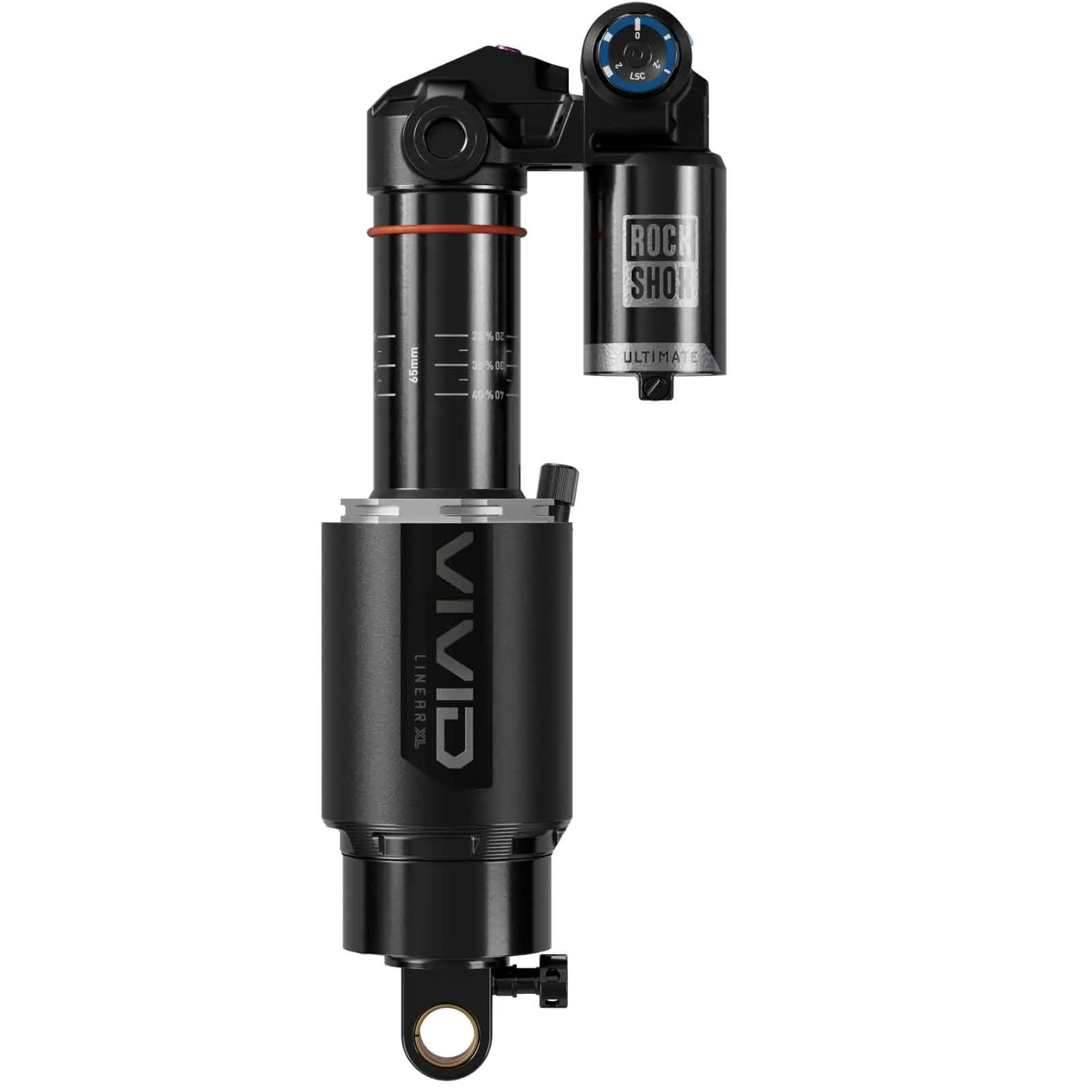 RockShox Vivid Ultimate Air RC2T Dämpfer | LinearXL Trunnion 205x62,5mm Mod 2027